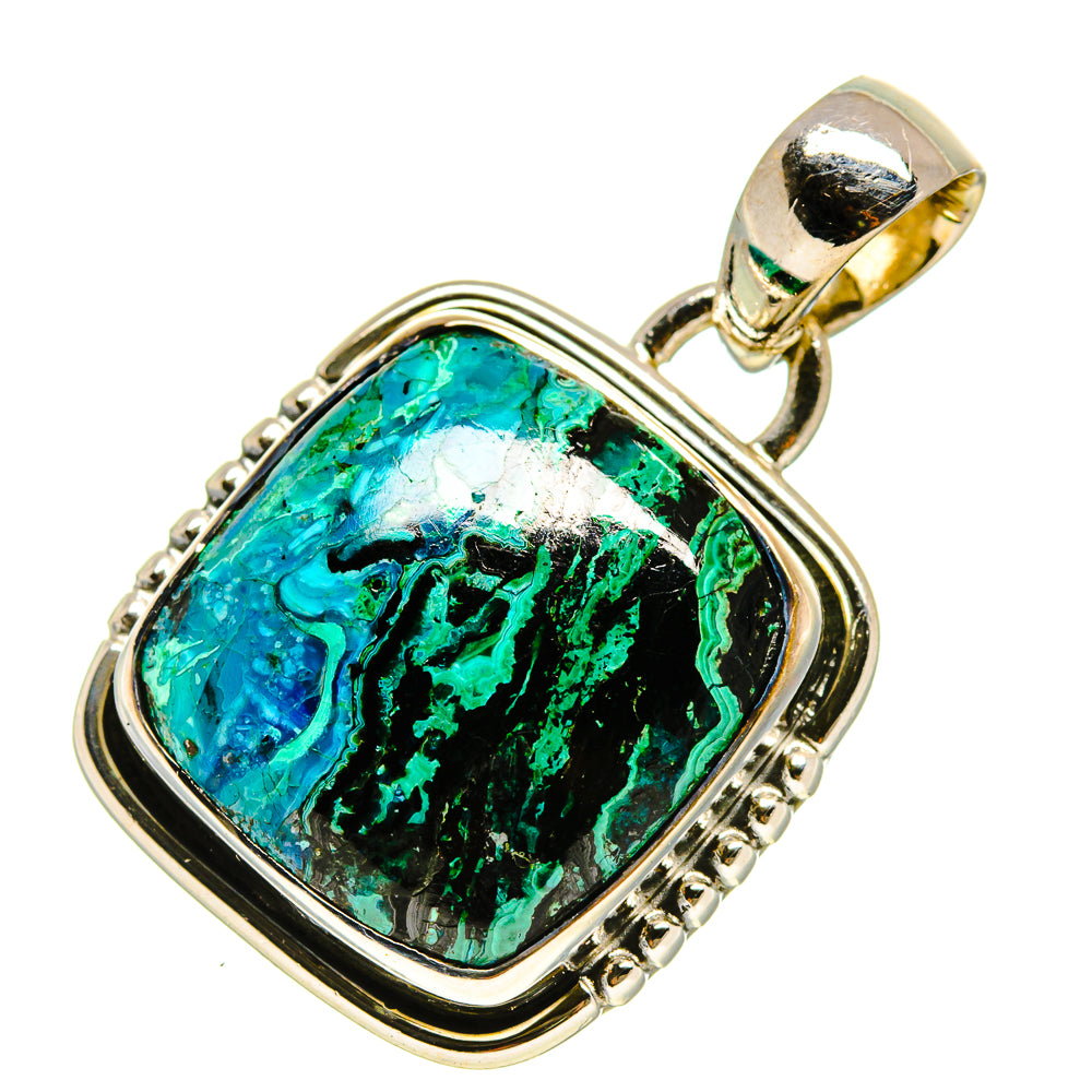 Chrysocolla Pendants handcrafted by Anasilvercos - PD756616