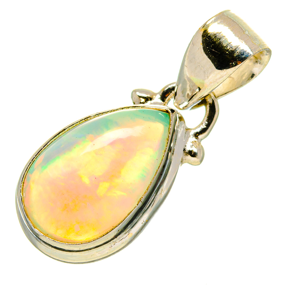 Ethiopian Opal Pendants handcrafted by Anasilvercos - PD756622
