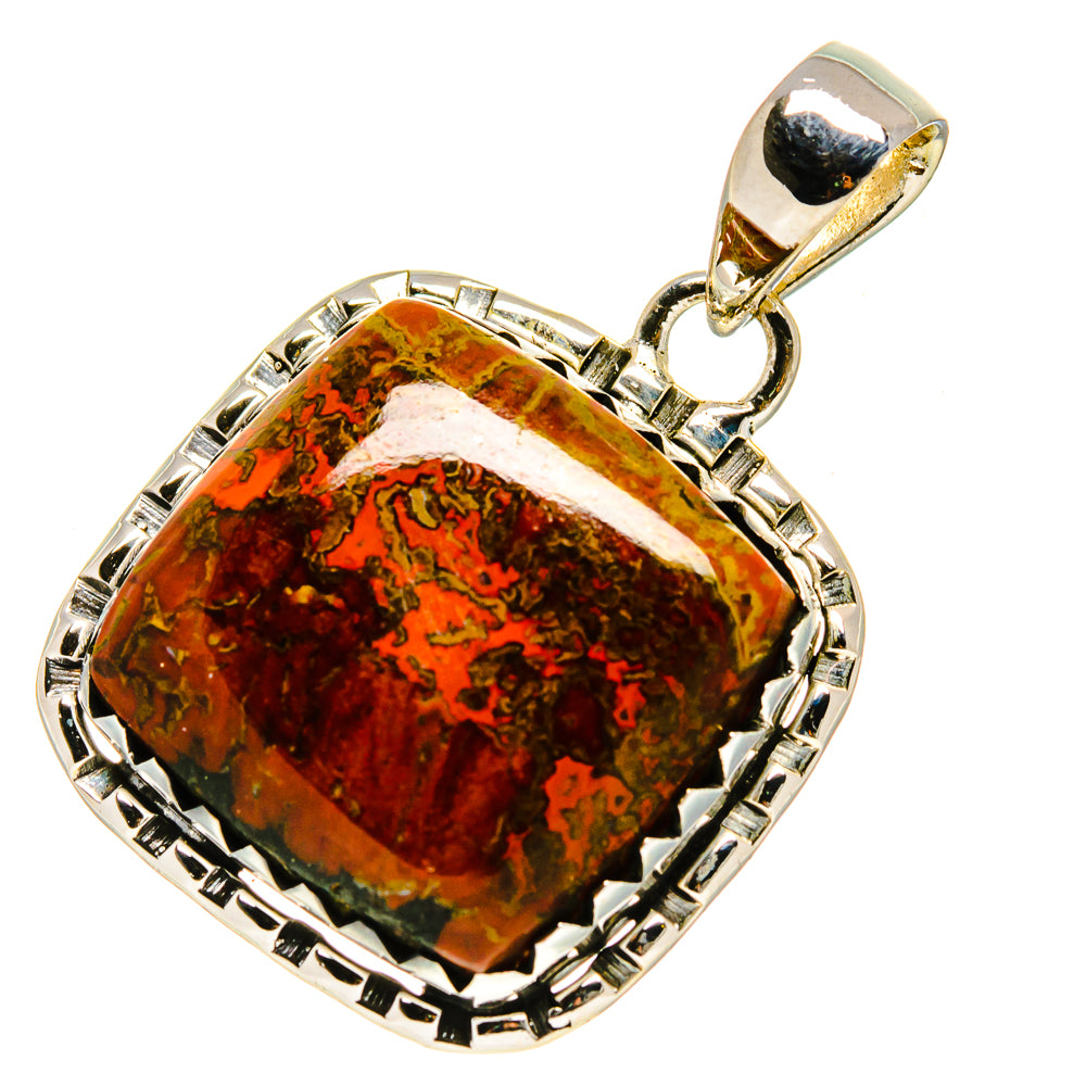 Moroccan Agate Pendants handcrafted by Anasilvercos - PD756631