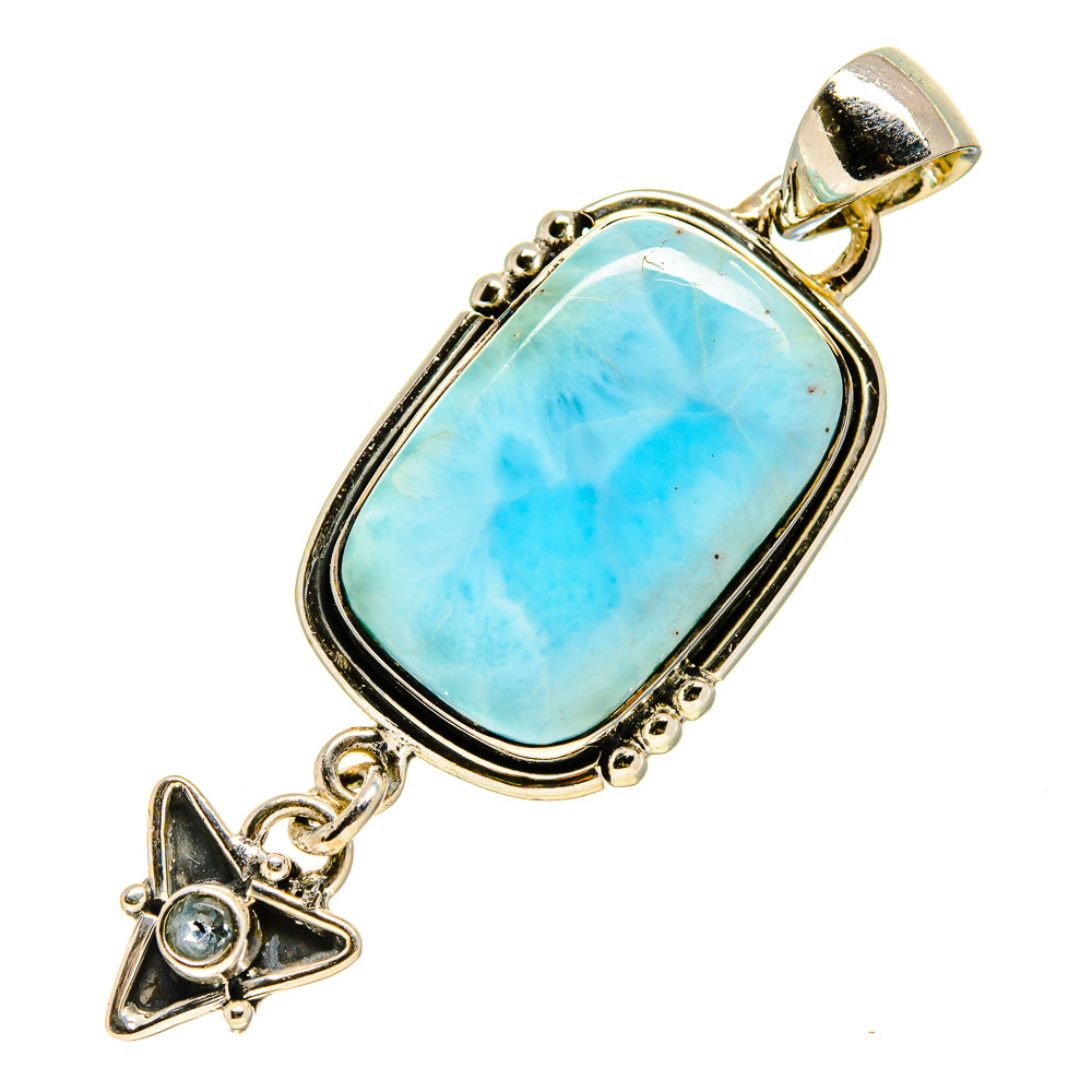 Larimar Pendants handcrafted by Anasilvercos - PD756633