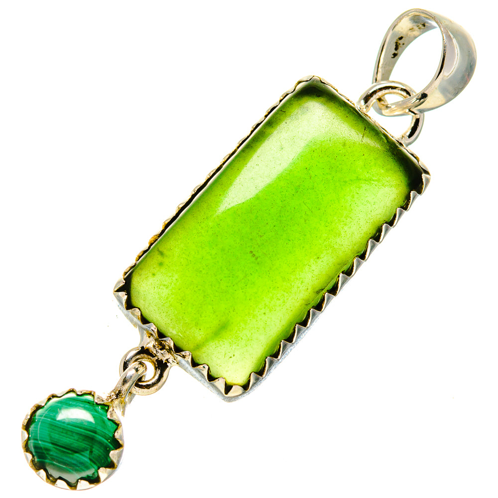 Nephrite Jade Pendants handcrafted by Anasilvercos - PD756649