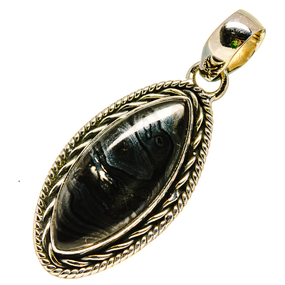Psilomelane Pendants handcrafted by Anasilvercos - PD756667