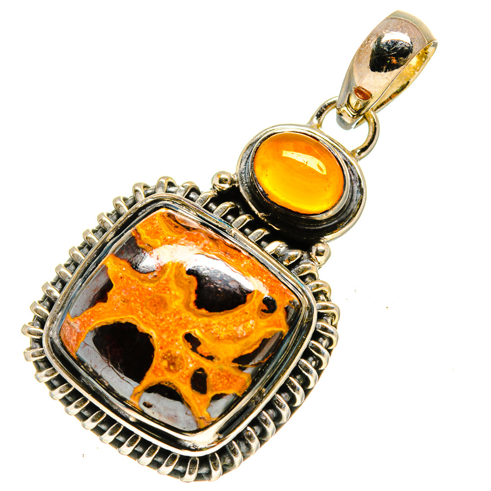 Bauxite Pendants handcrafted by Anasilvercos - PD756671
