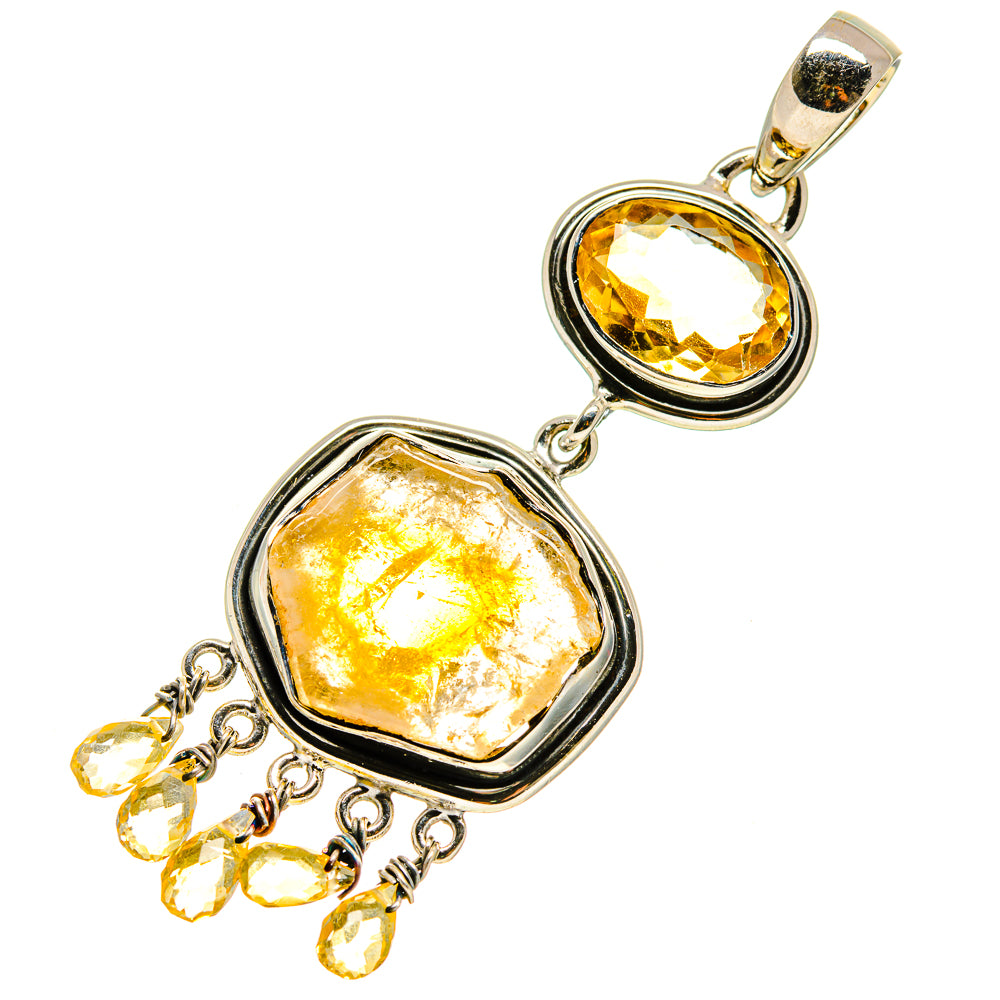 Citrine Pendants handcrafted by Anasilvercos - PD756691