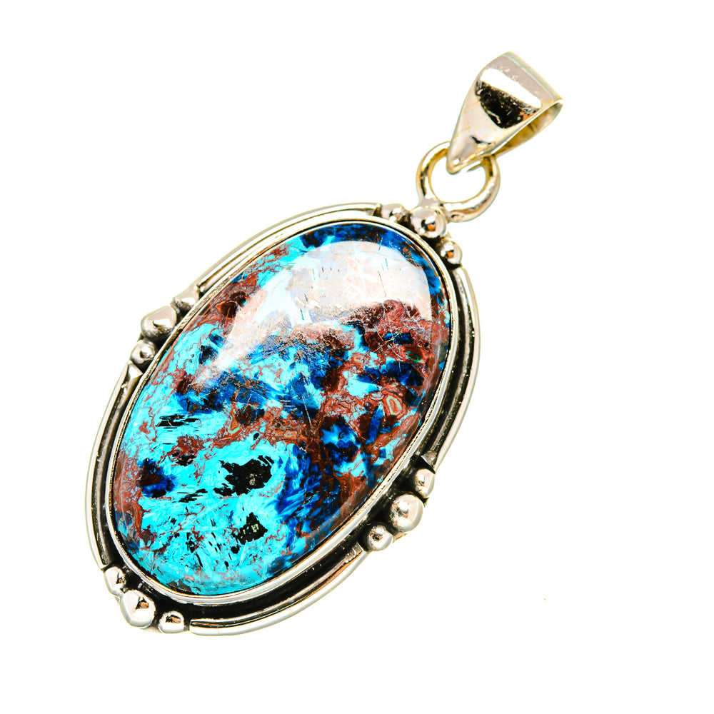 Shattuckite Pendants handcrafted by Anasilvercos - PD7567