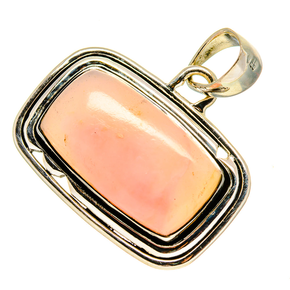 Pink Opal Pendants handcrafted by Anasilvercos - PD756703