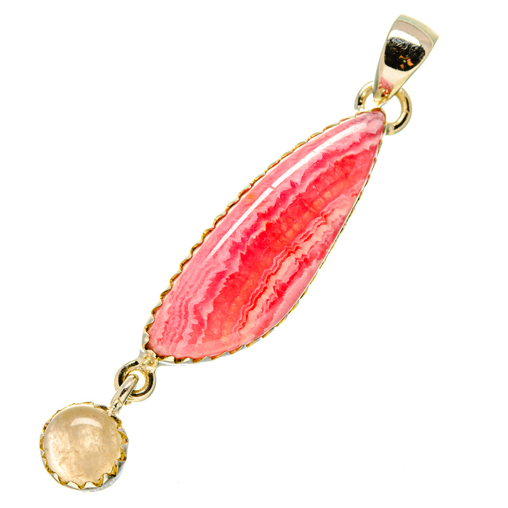 Rhodochrosite Pendants handcrafted by Anasilvercos - PD756729