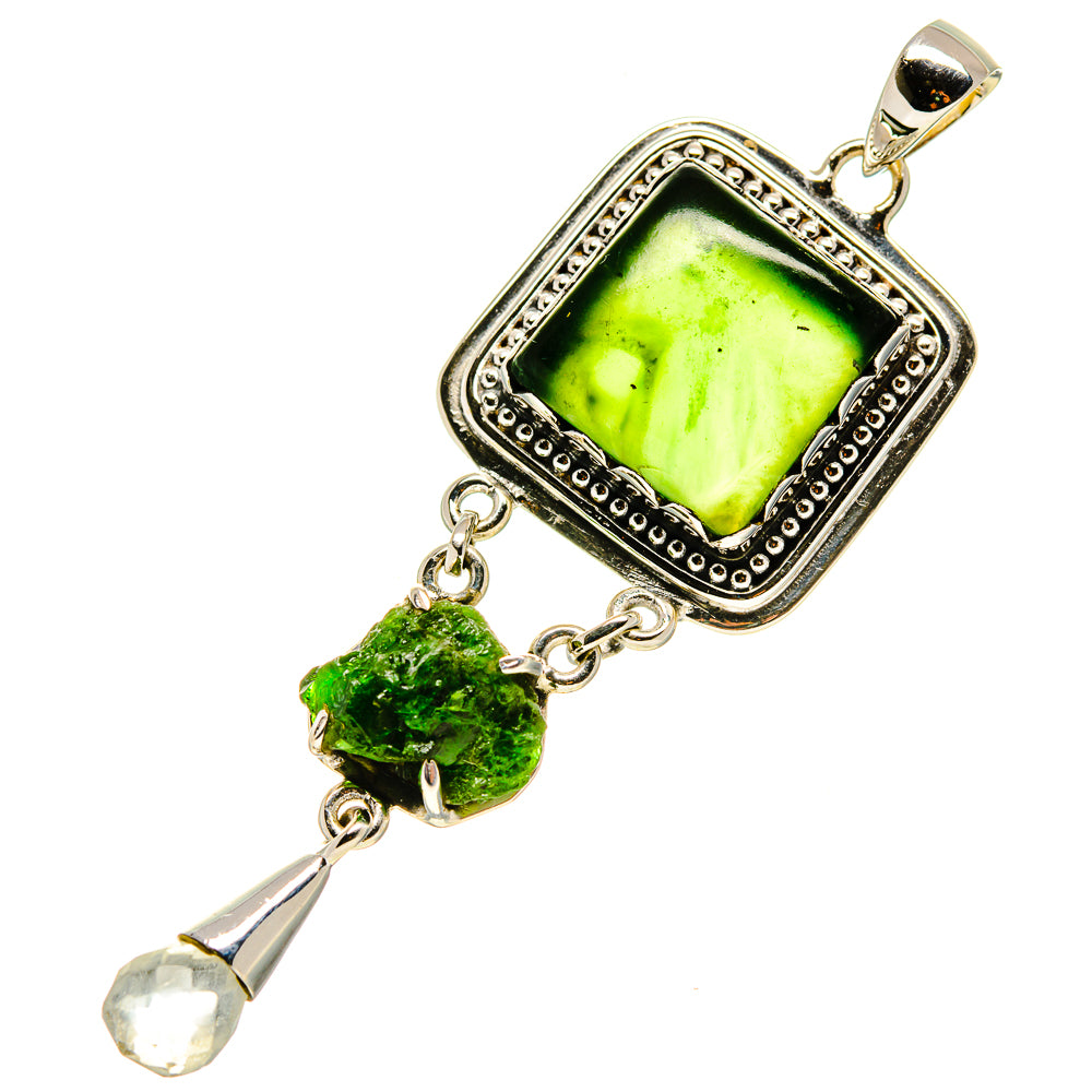 Nephrite Jade Pendants handcrafted by Anasilvercos - PD756733