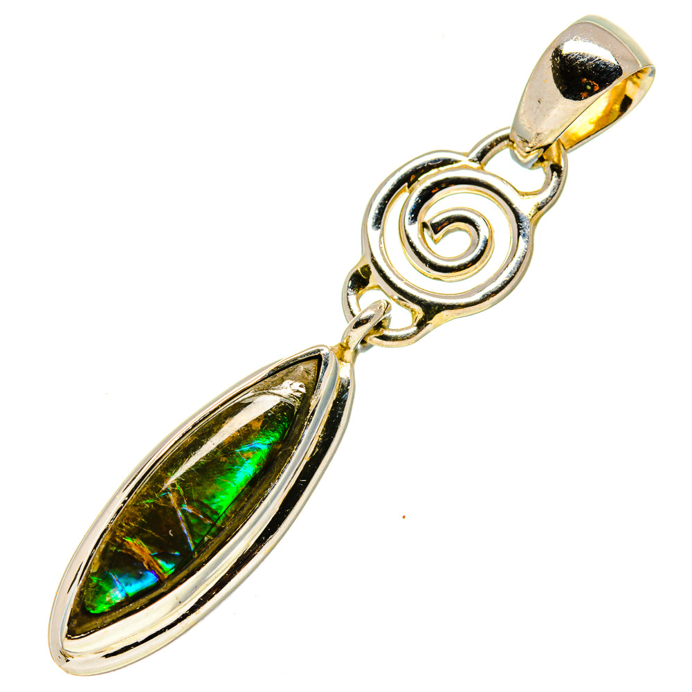Ammolite Pendants handcrafted by Anasilvercos - PD756750