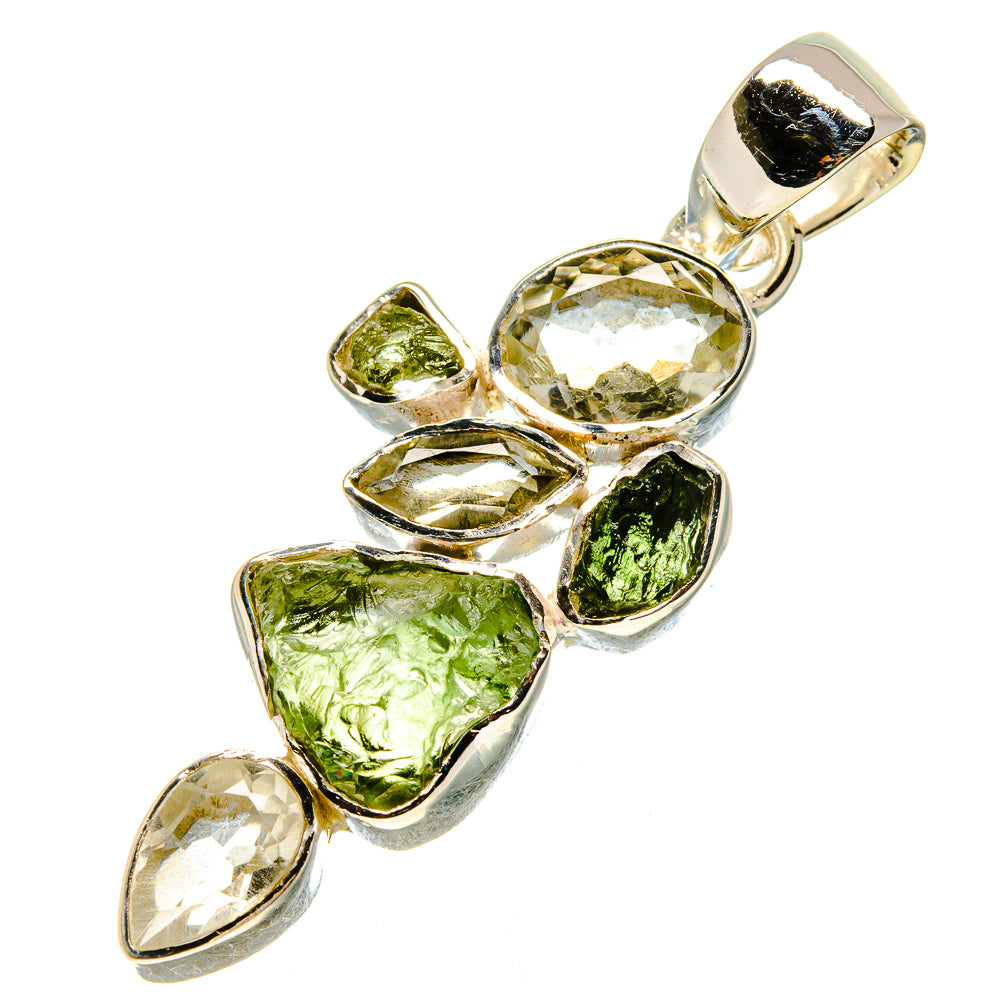 Moldavite Pendants handcrafted by Anasilvercos - PD756757