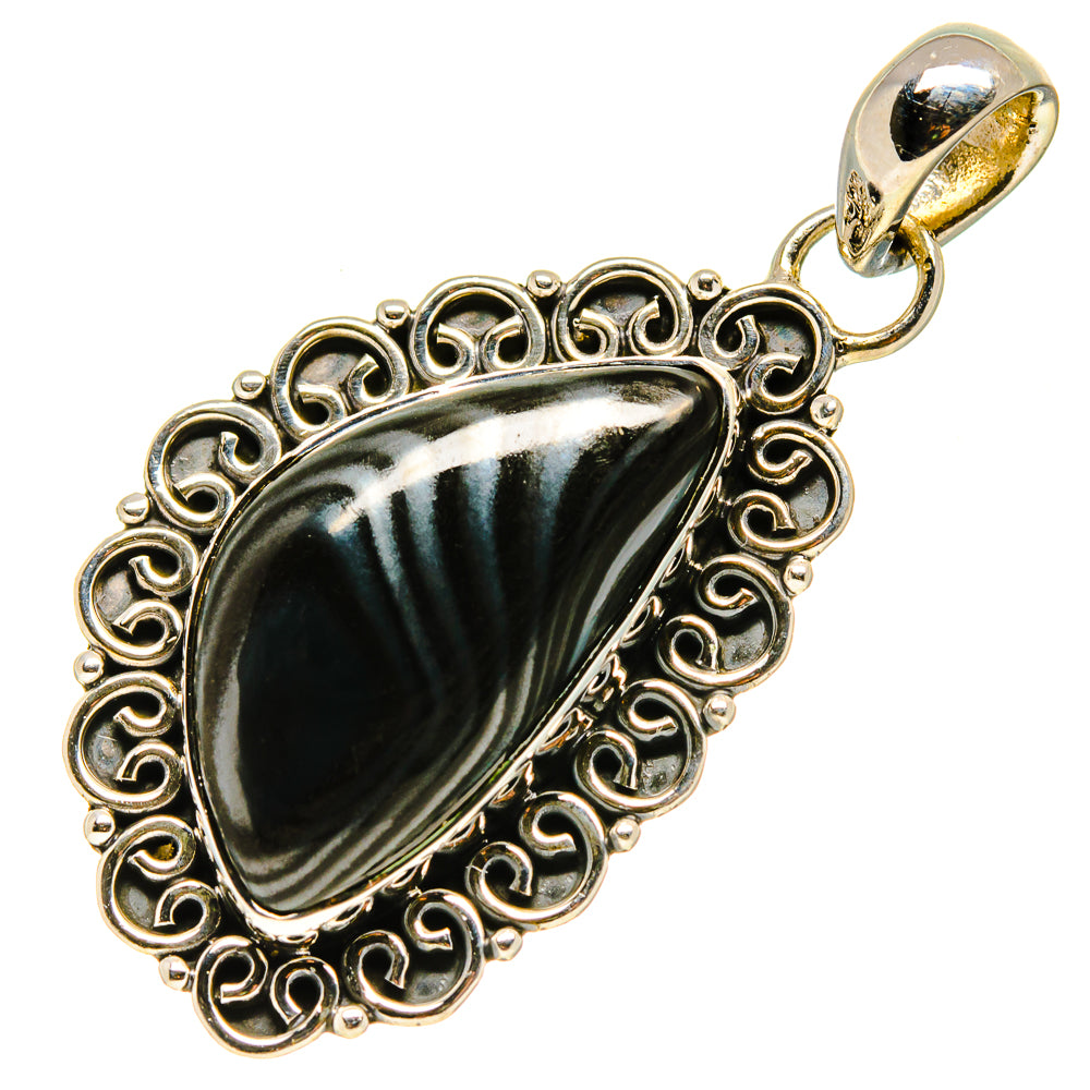 Psilomelane Pendants handcrafted by Anasilvercos - PD756760