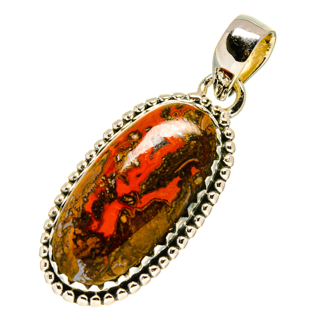 Moroccan Agate Pendants handcrafted by Anasilvercos - PD756765