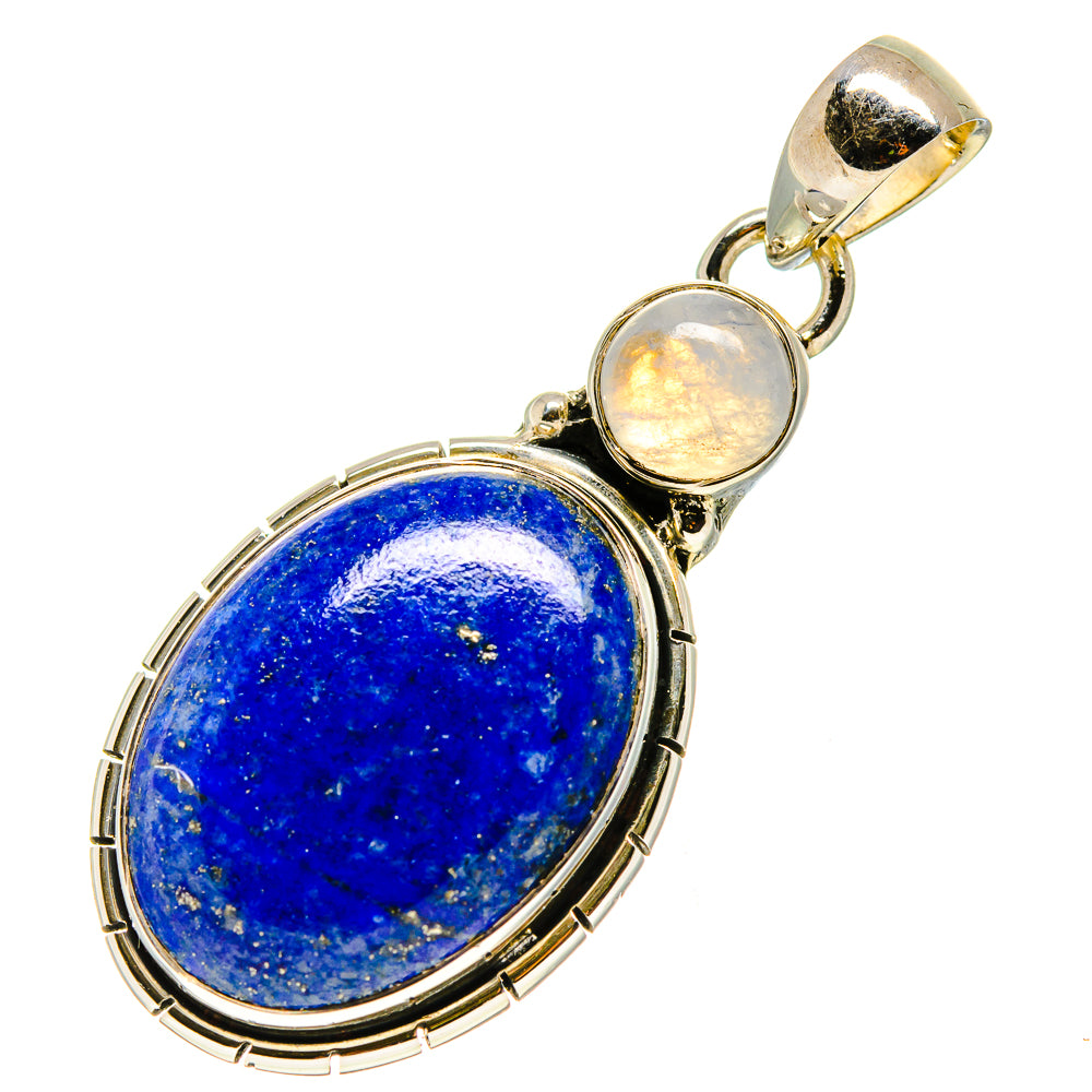 Lapis Lazuli Pendants handcrafted by Anasilvercos - PD756778