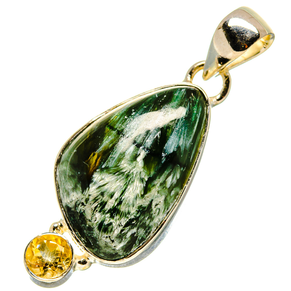 Seraphinite Pendants handcrafted by Anasilvercos - PD756784
