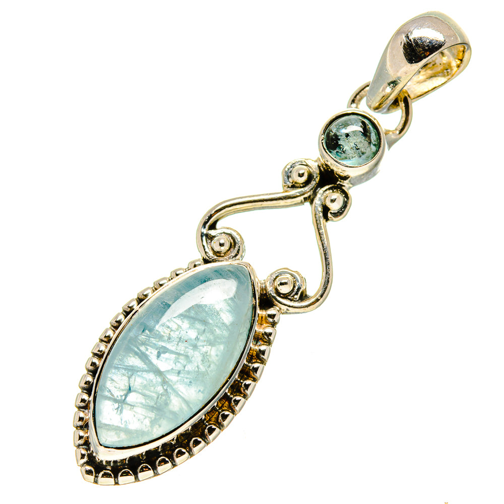 Aquamarine Pendants handcrafted by Anasilvercos - PD756789