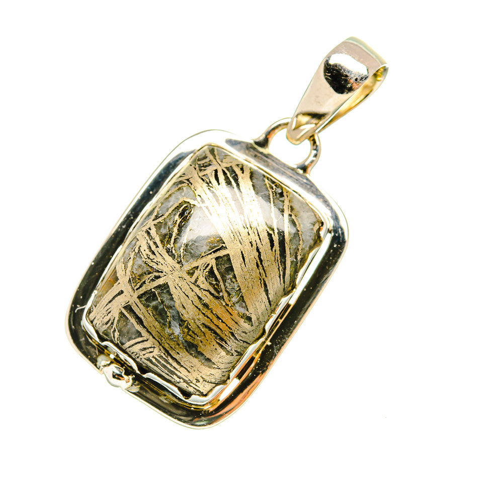 Pyrite Agate Pendants handcrafted by Anasilvercos - PD7568