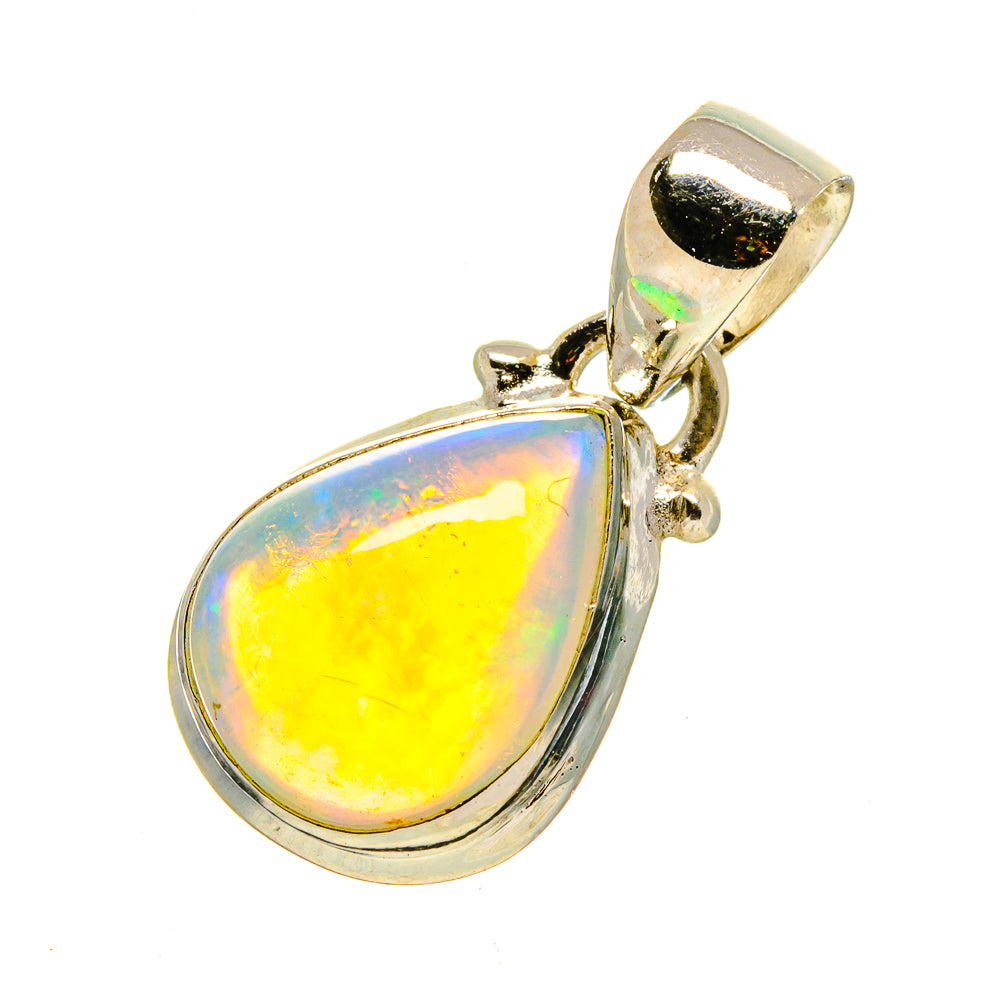 Ethiopian Opal Pendants handcrafted by Anasilvercos - PD756800