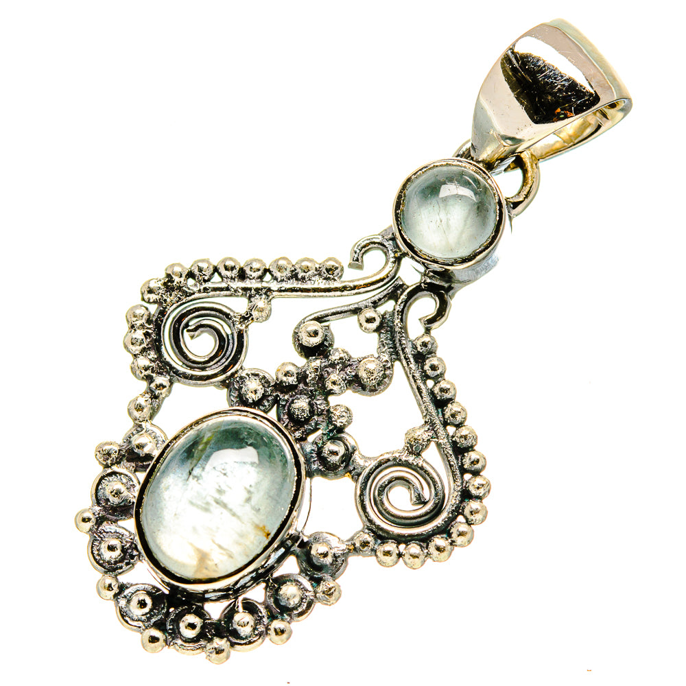 Aquamarine Pendants handcrafted by Anasilvercos - PD756804