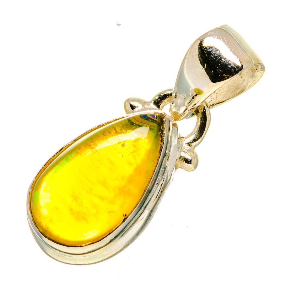 Ethiopian Opal Pendants handcrafted by Anasilvercos - PD756808