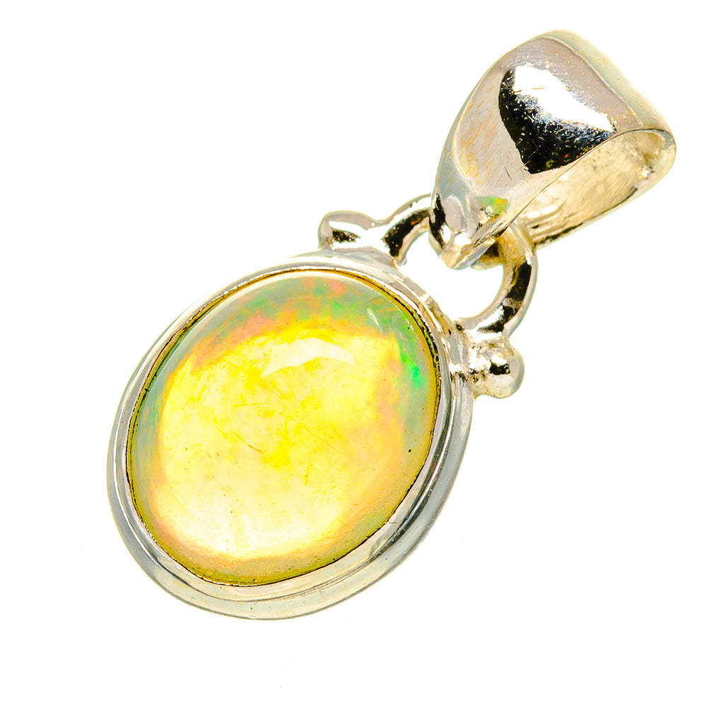 Ethiopian Opal Pendants handcrafted by Anasilvercos - PD756809