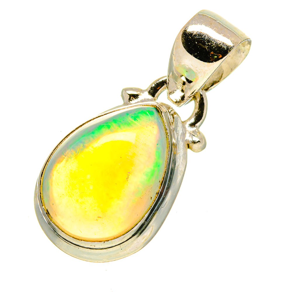 Ethiopian Opal Pendants handcrafted by Anasilvercos - PD756812