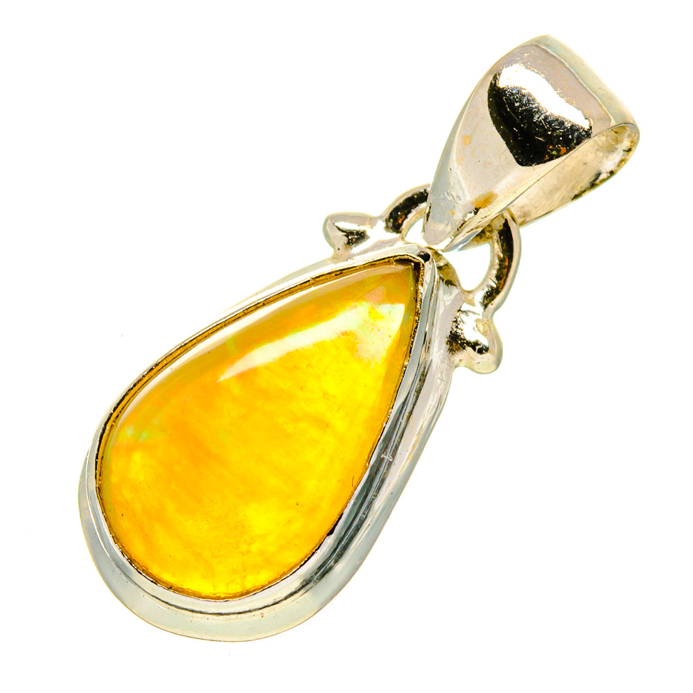 Ethiopian Opal Pendants handcrafted by Anasilvercos - PD756817