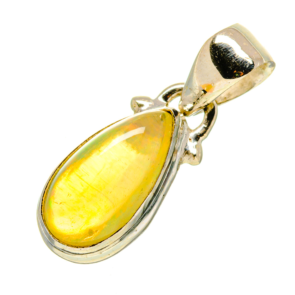 Ethiopian Opal Pendants handcrafted by Anasilvercos - PD756818