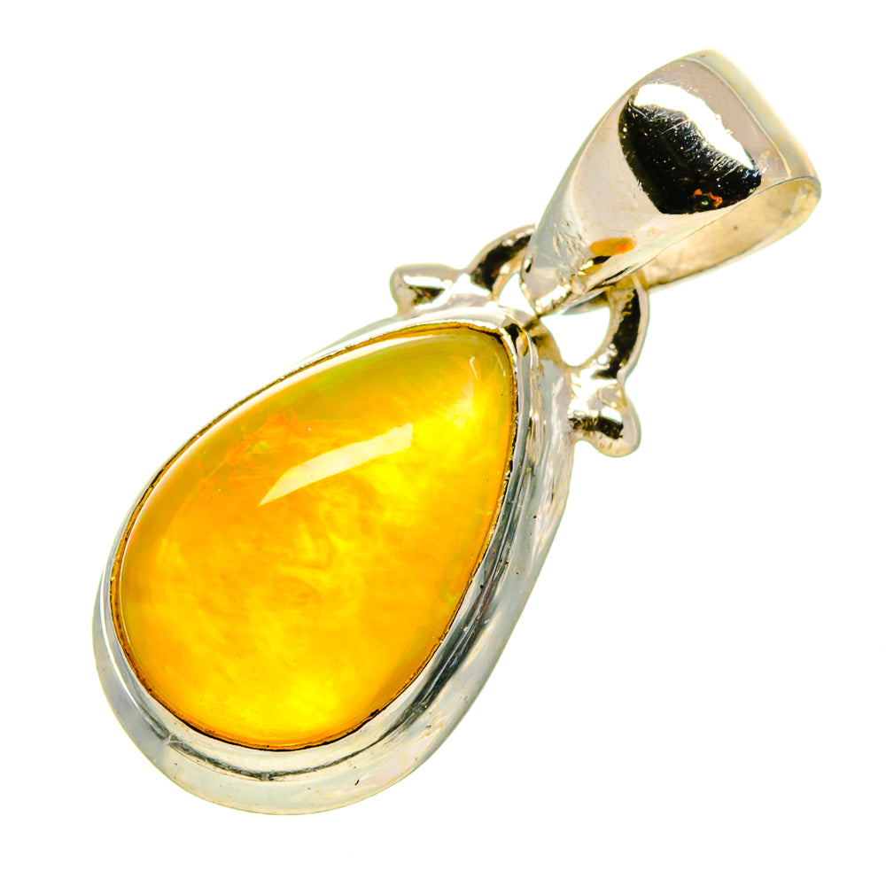 Ethiopian Opal Pendants handcrafted by Anasilvercos - PD756819