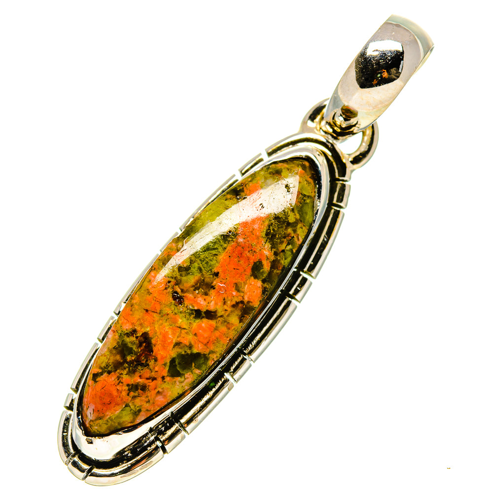 Unakite Pendants handcrafted by Anasilvercos - PD756836