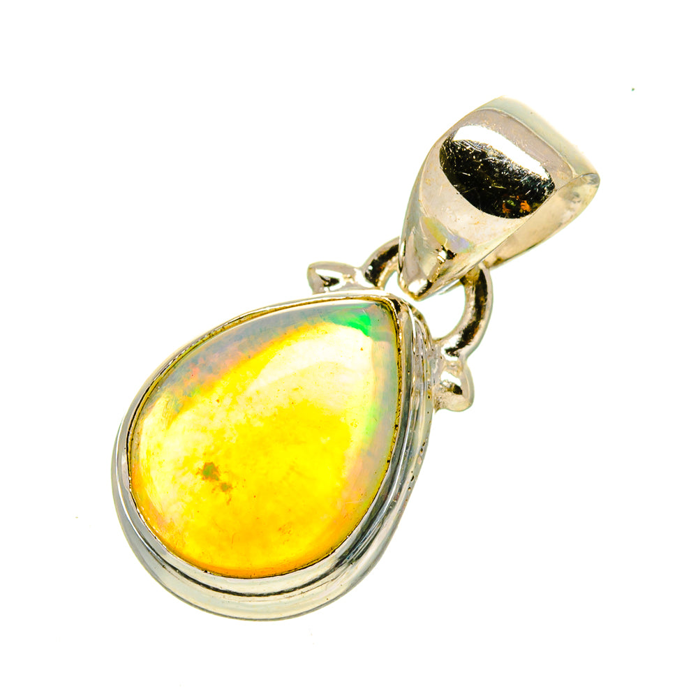 Ethiopian Opal Pendants handcrafted by Anasilvercos - PD756851