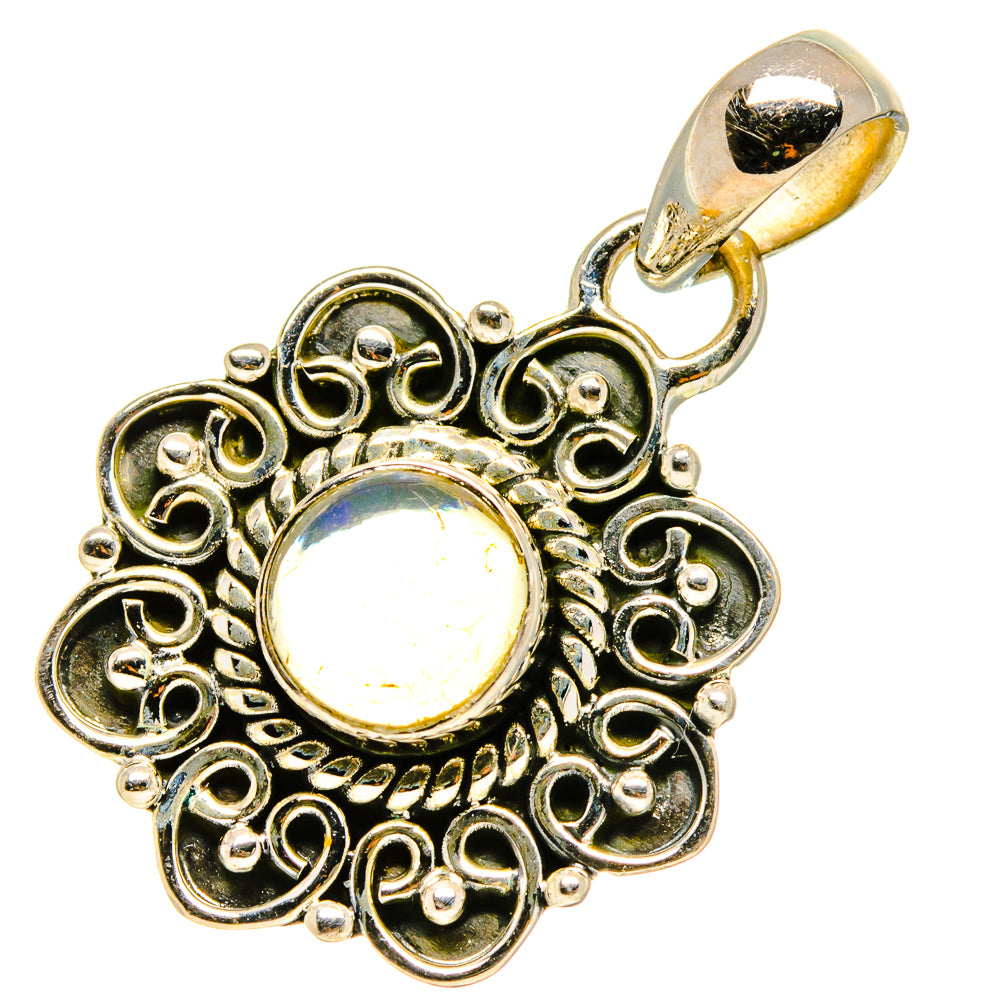 Ethiopian Opal Pendants handcrafted by Anasilvercos - PD756859