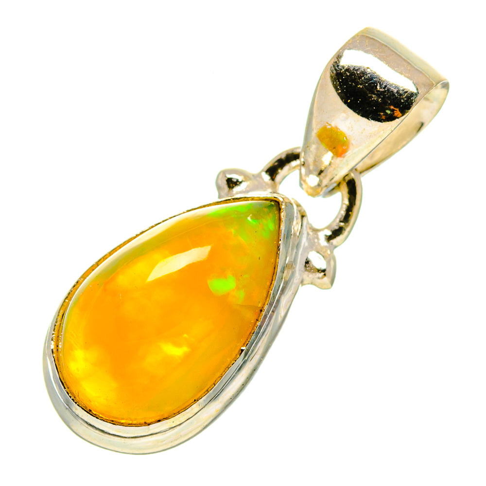 Ethiopian Opal Pendants handcrafted by Anasilvercos - PD756862