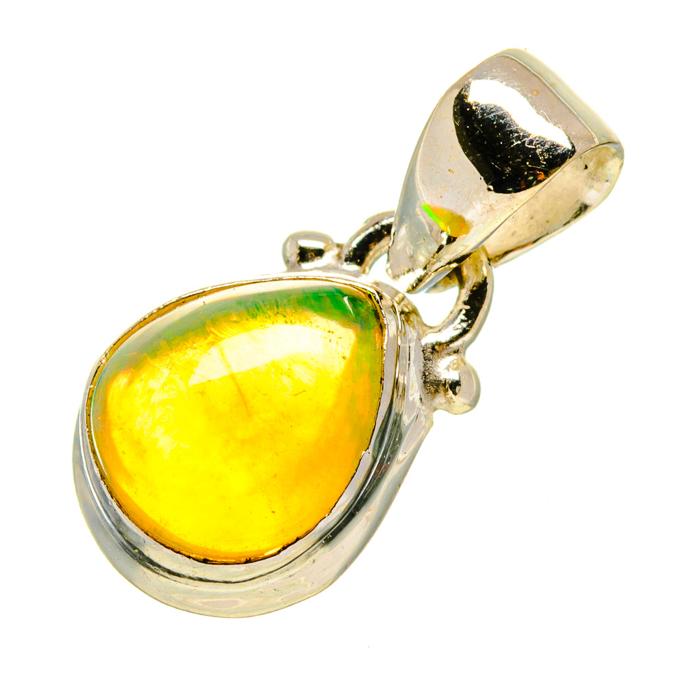 Ethiopian Opal Pendants handcrafted by Anasilvercos - PD756866