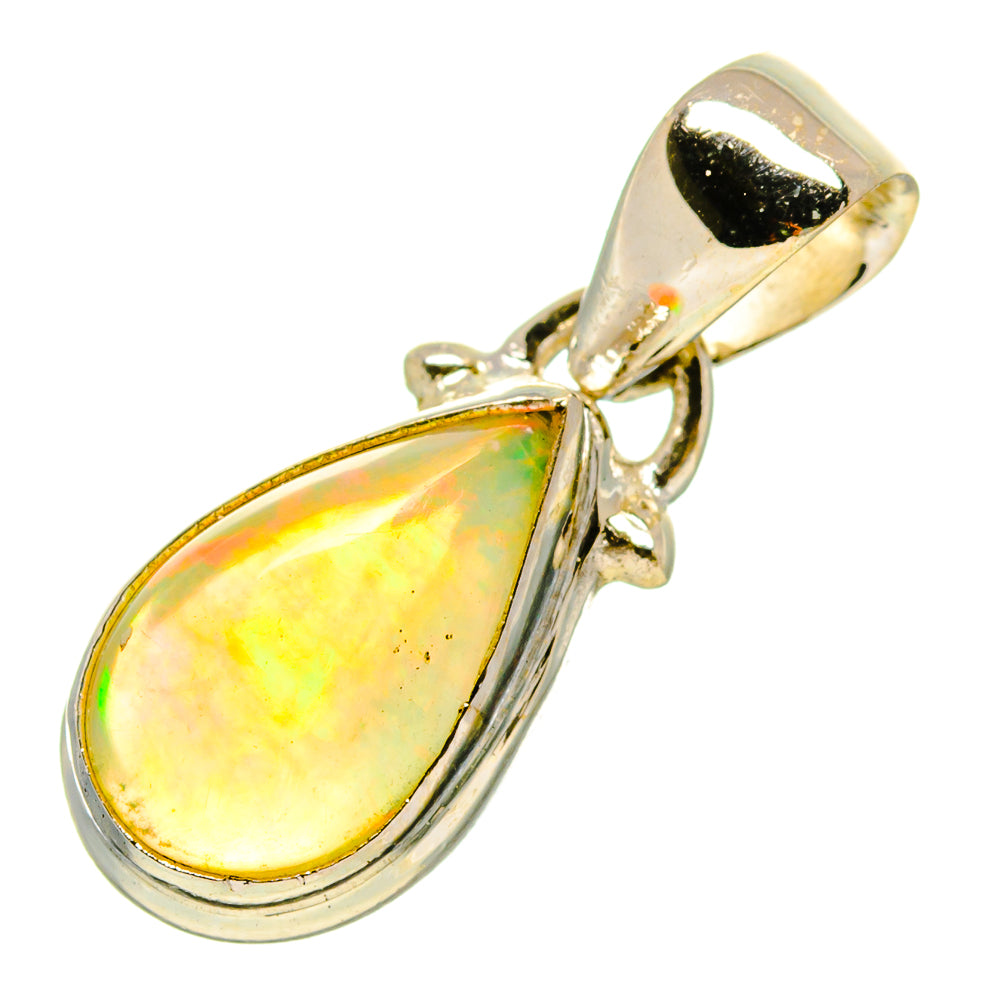 Ethiopian Opal Pendants handcrafted by Anasilvercos - PD756867