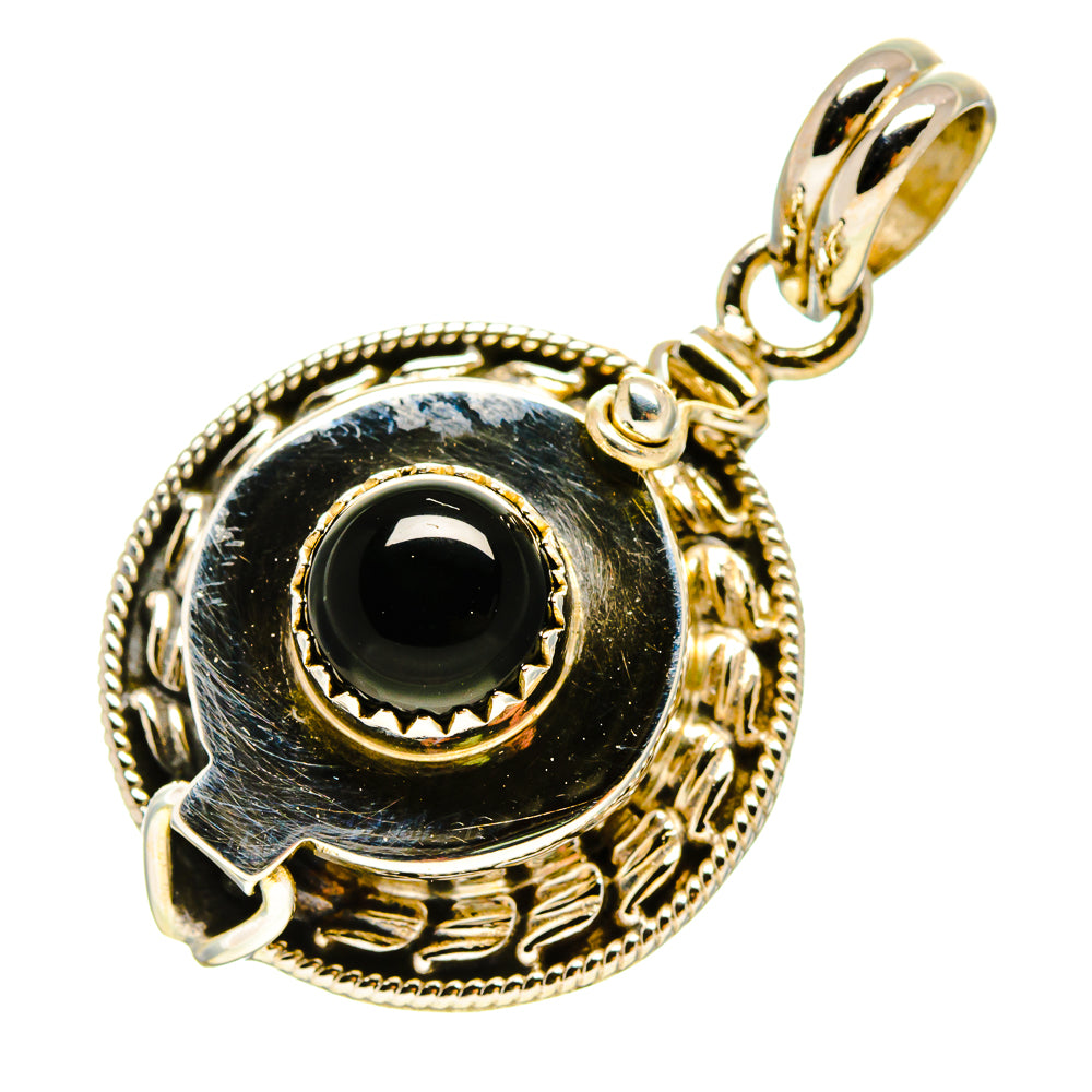 Black Onyx Pendants handcrafted by Anasilvercos - PD756880