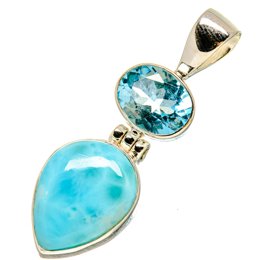 Larimar Pendants handcrafted by Anasilvercos - PD756885