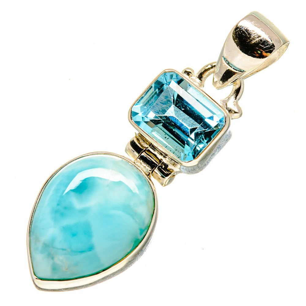 Larimar Pendants handcrafted by Anasilvercos - PD756886