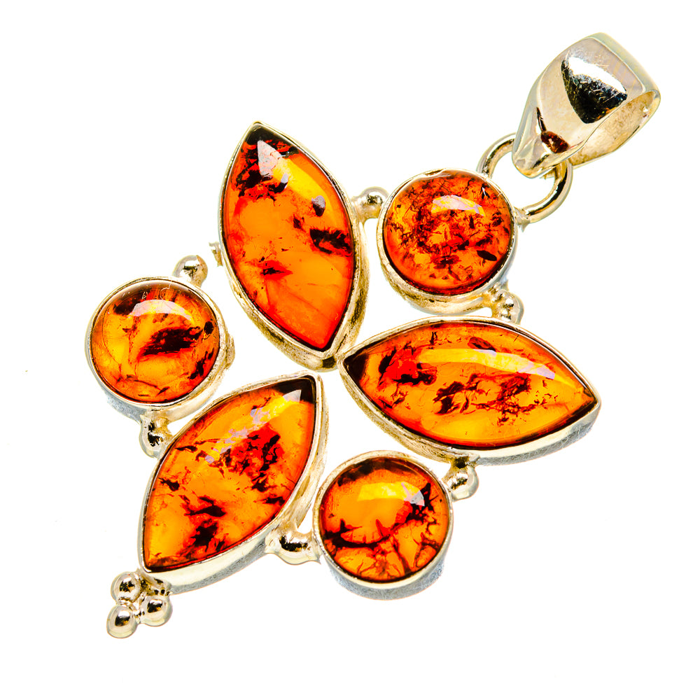 Baltic Amber Pendants handcrafted by Anasilvercos - PD756903