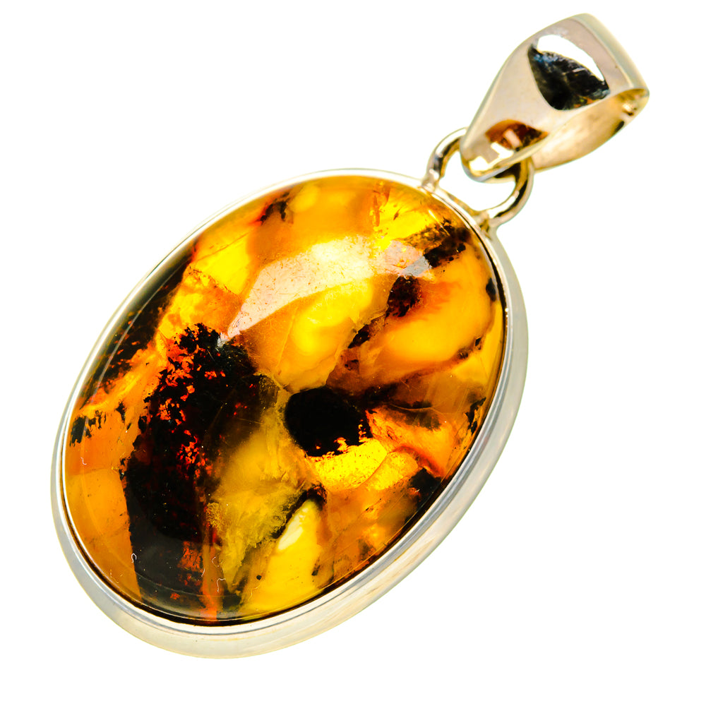 Peanut Wood Jasper Pendants handcrafted by Anasilvercos - PD756906