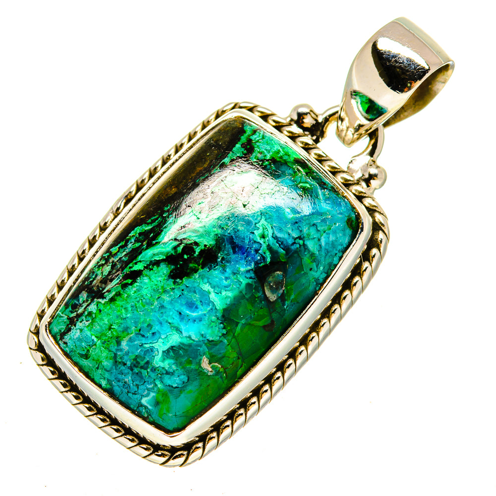 Chrysocolla Pendants handcrafted by Anasilvercos - PD756908