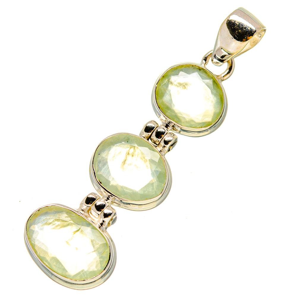 Prehnite Pendants handcrafted by Anasilvercos - PD756919
