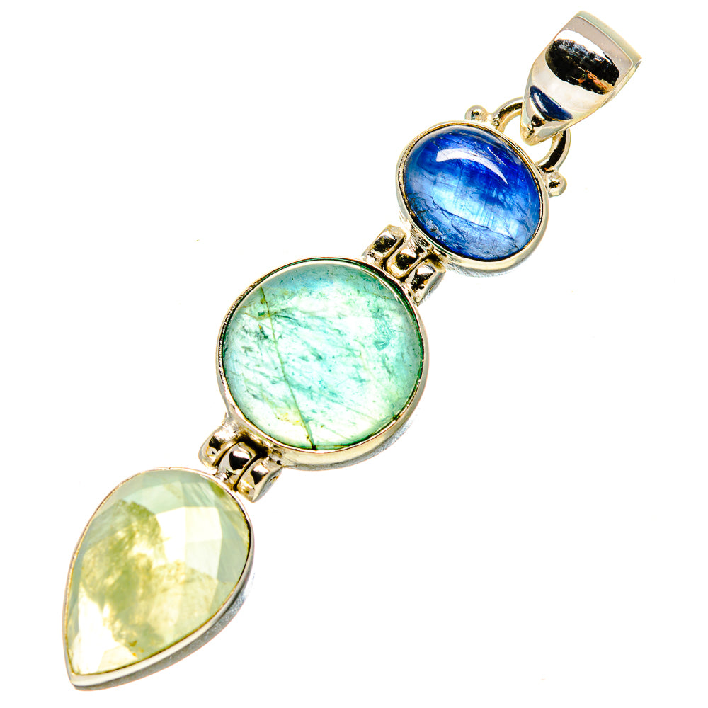 Prehnite Pendants handcrafted by Anasilvercos - PD756920