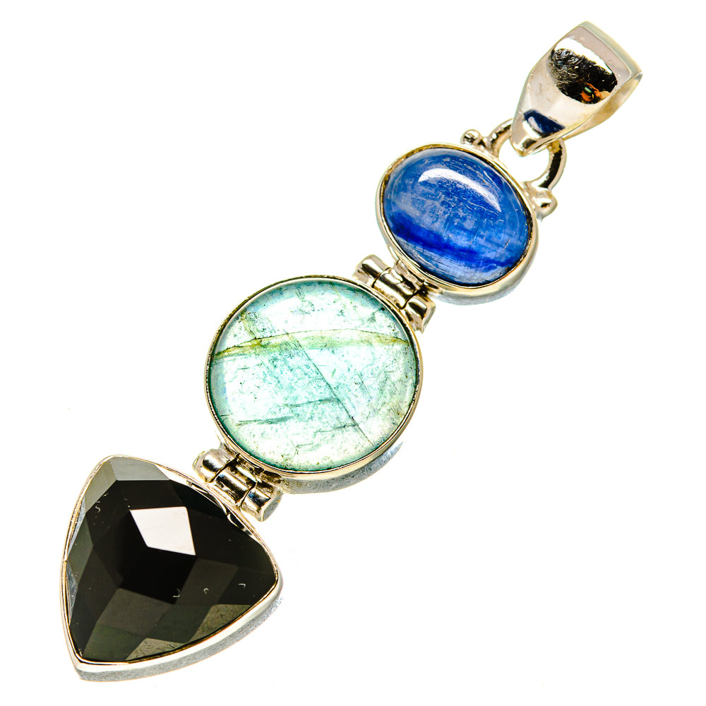 Black Onyx Pendants handcrafted by Anasilvercos - PD756921