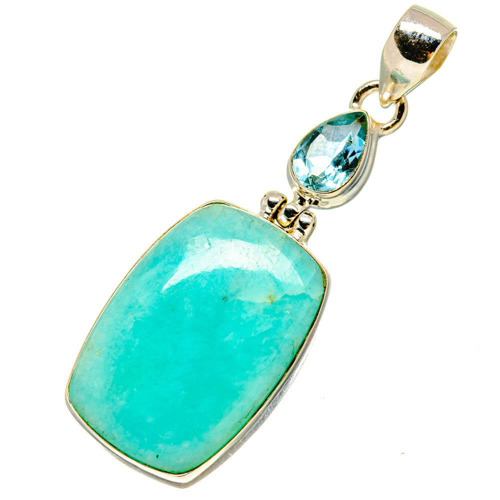 Amazonite Pendants handcrafted by Anasilvercos - PD756929