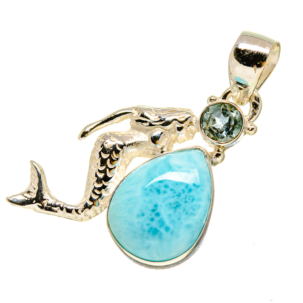 Larimar Pendants handcrafted by Anasilvercos - PD756951