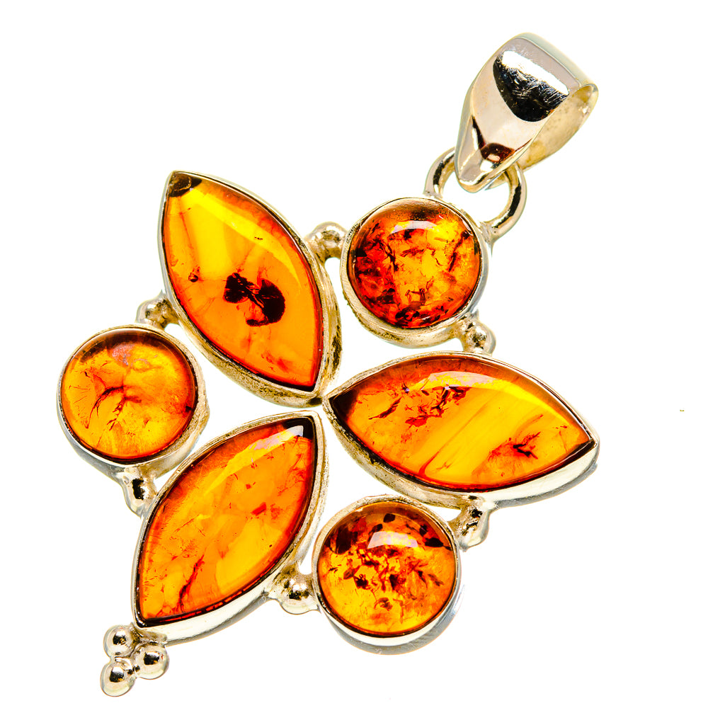 Baltic Amber Pendants handcrafted by Anasilvercos - PD756966