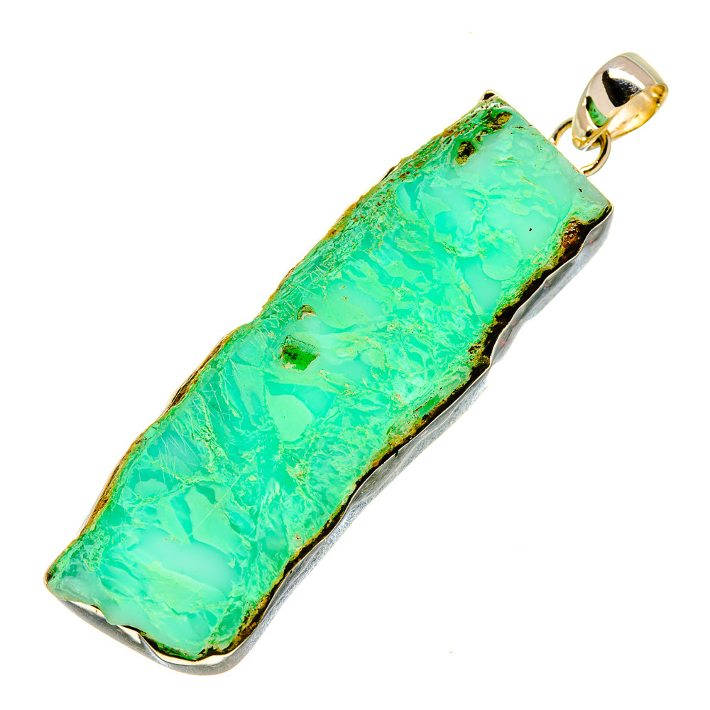 Green Fuchsite Pendants handcrafted by Anasilvercos - PD756970