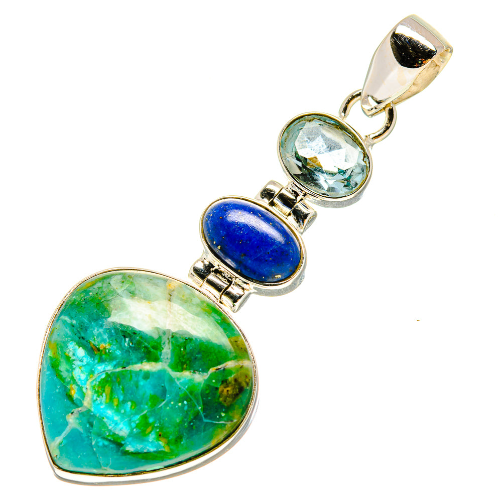 Peruvian Opal Pendants handcrafted by Anasilvercos - PD756978