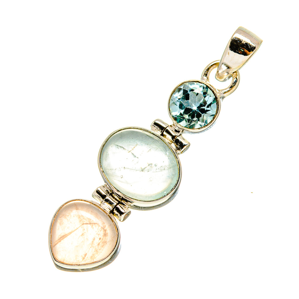 Aquamarine Pendants handcrafted by Anasilvercos - PD756988