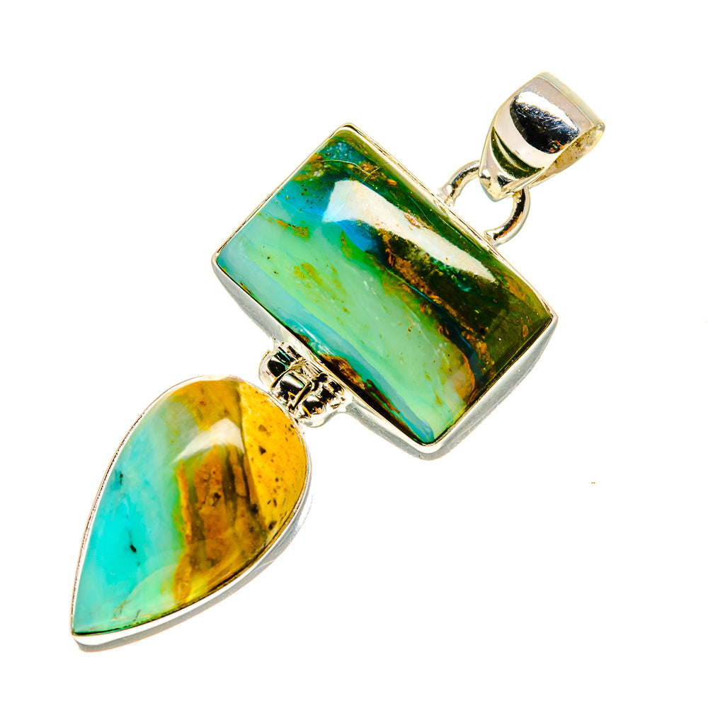 Peruvian Opal Pendants handcrafted by Anasilvercos - PD756992